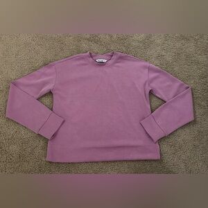 Athleta Mauve Crewneck Top.